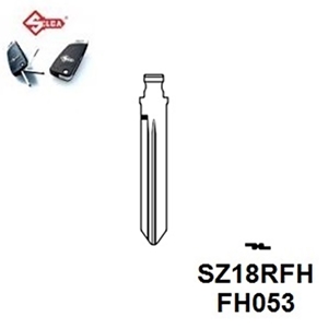 Silca SZ18RFH. Flip Head Key Blade