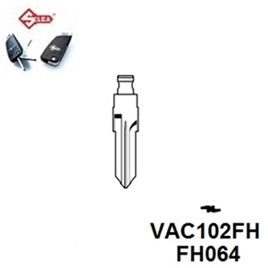 Silca VAC102FH. Flip Head Key Blade