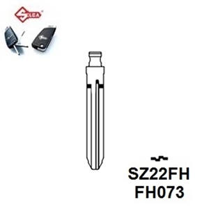 Silca SZ22FH. Flip Head Key Blade