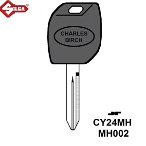 Silca MH Electronic Key Blade. CY24MH (Chrysler,Jeep)