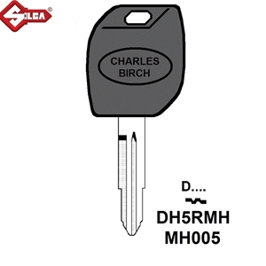 Silca MH Electronic Key Blade. DH5RMH (Daihatsu)
