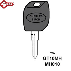 Silca MH Electronic Key Blade. GT10MH (Iveco)