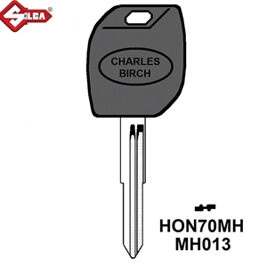 Silca MH Electronic Key Blade. HON70MH (Honda Motorbike)