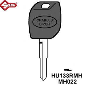 Silca MH Electronic Key Blade. HU133RMH (Fiat/Suzuki)