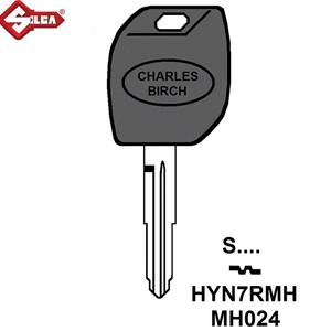 Silca MH Electronic Key Blade. HYN7RMH (Hyundai)