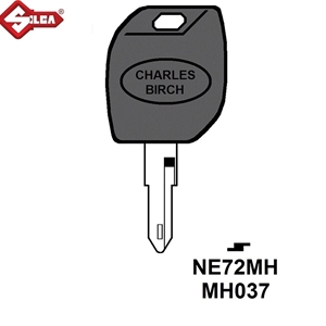 Silca MH Electronic Key Blade. NE72MH (Renualt)