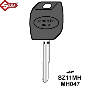 Silca MH Electronic Key Blade. SZ11MH (Suzuki)