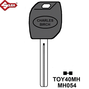 Silca MH Electronic Key Blade. - TOY40MH (Hyundai/Lexus)