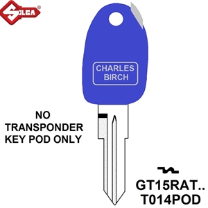 Silca GT15RAT (1) - Fiat Transponder (Without Chip)