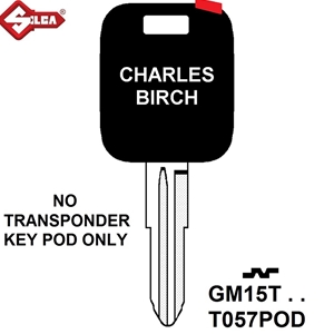Silca GM15T (1) - Vauxhall Transponder (Without Chip)