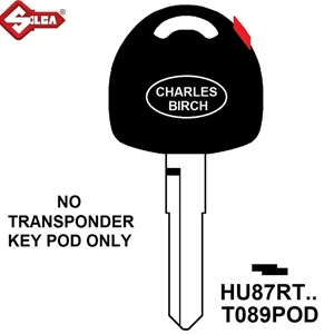 Silca HU87RT - Vauxhall Transponder (Without Chip)