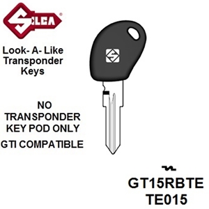 Silca GT15RBTE - Fiat Transponder (Without Chip)