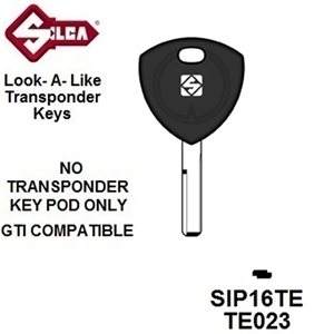 Silca SIP16TE - Fiat Transponder (Without Chip)