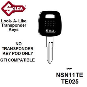 Silca NSN11TE - Nissan Transponder (Without Chip)