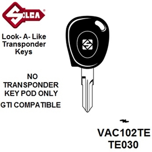 Silca VAC102TE - Renault Transponder (Without Chip)