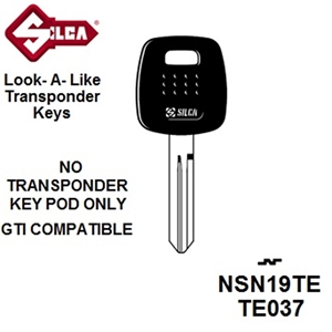 Silca NSN19TE - Nissan Transponder (Without Chip)