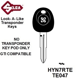Silca HYN7RTE - Hyundai Transponder (Without Chip)
