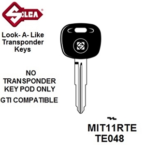 Silca MIT11RTE - Mitsubishi Transponder (Without Chip)