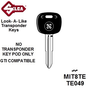 Silca MIT8TE - Mitsubishi Transponder (Without Chip)
