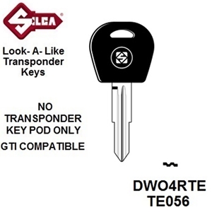 Silca DWO4RTE - Daewoo Transponder (Without Chip)