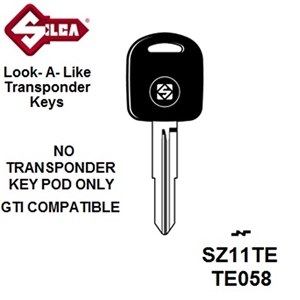 Silca SZ11TE - Suzuki Transponder (Without Chip)