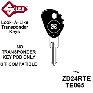 Silca ZD24RTE - Yamaha Transponder (Without Chip)