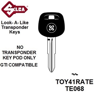 Silca TOY41RATE - Toyota Transponder (Without Chip)