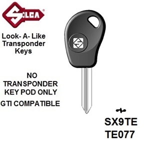 Silca SX9TE - Citroen Transponder (Without Chip)