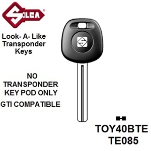 Silca TOY40BTE - Toyota Transponder (Without Chip)