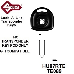 Silca HU87RTE - Vauxhall Transponder (Without Chip)