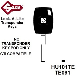 Silca HU101TE - Ford Transponder (Without Chip)