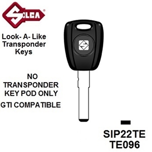Silca SIP22TE - Fiat Transponder (Without Chip)