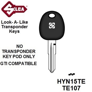 Silca HYN15TE - Hyundai Transponder (Without Chip)