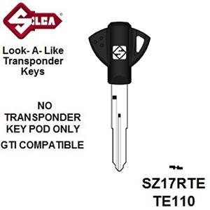 Silca SZ17RTE - Suzuki Transponder (Without Chip)