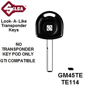 Silca GM45TE, Chevrolet Transponder (Without Chip)