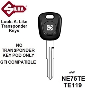 Silca NE75TE, Land Rover - Transponder (Without Chip)