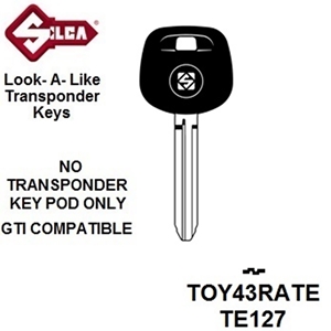 Silca TOY43RATE, Isuzu Transponder (Without Chip)