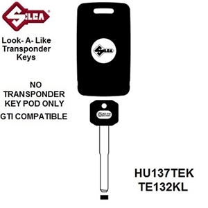 Silca HU137TEK, MH Electronic Keyless For Volvo (No Chip)
