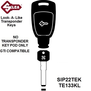 Silca SIP22TEK, MH Electronic Keyless For Fiat (No Chip)