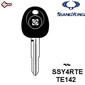 Silca SSY4RTE, Ssangyong (KR) Transponder (Without Chip)