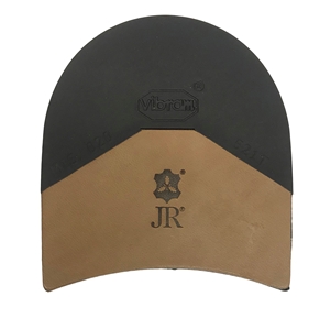 JR Toplift Leather 1/4 Vibram Heels. Size 3 1/4 Inch Gr 38