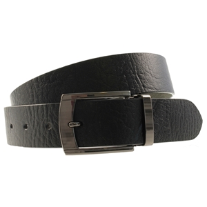 Birch Quality Leather Belt 40mm Large (36-40 Inch) Full Grain Black