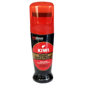 Kiwi Shine & Protect 75ml Black, With Sponge Applicator