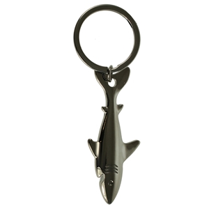 Shark Metal Key Ring