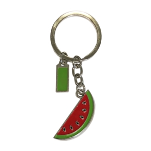 Slice of Melon Key Ring