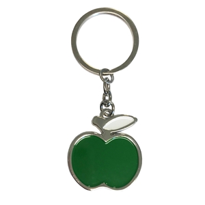 Green Apple Key Ring