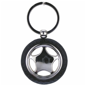Car Wheel Key Ring With Tyre
