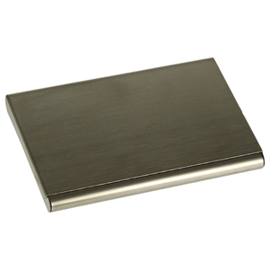 Business Card Case Brushed Stainless Steel