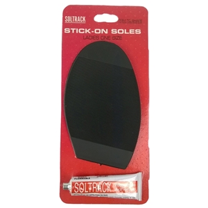 Soltrack DIY Rubber Stick On Soles, Ladies Black