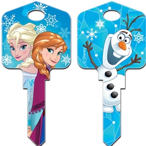 Licensed Keys Frozen Disney Silca Ref UL054